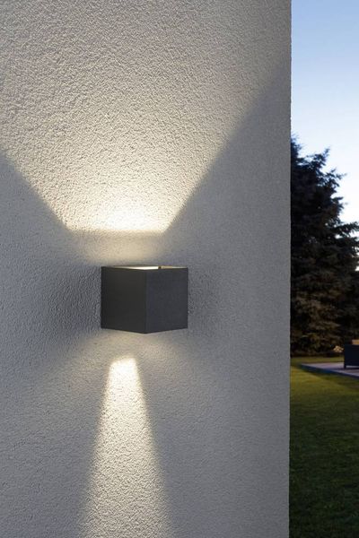Produktbild: Paulmann Cybo 18000 LED-Au&szlig;enwandleuchte 6W