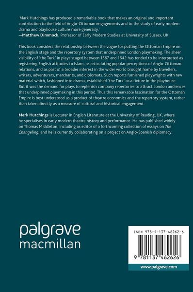 Produktbild: Turks, Repertories, and the Early Modern English Stage