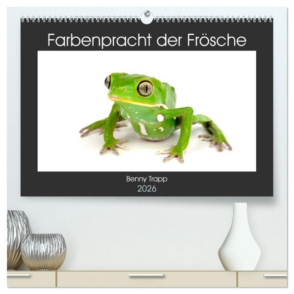 Produktbild: Farbenpracht der Fr&ouml;sche (hochwertiger Premium Wandkalender 2026 DIN A2 quer), Kunstdruck in Hochglanz