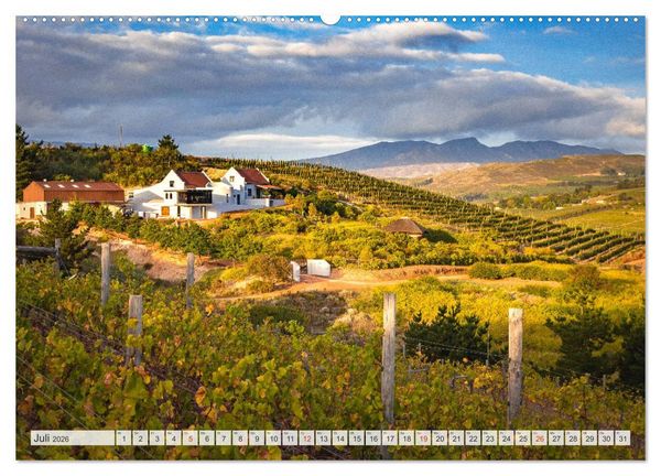Produktbild: Weing&uuml;ter S&uuml;dafrikas, Weinarchitektur zwischen Tradition und Moderne (Wandkalender 2026 DIN A2 quer), CALVENDO Monatskalender