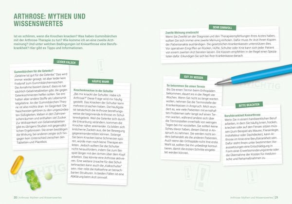 Produktbild: Die Wahrheit &uuml;ber Arthrose