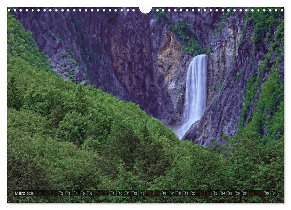 Produktbild: Slowenien - Soca Tal (Wandkalender 2026 DIN A3 quer), CALVENDO Monatskalender