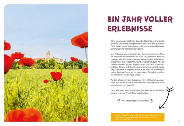 Produktbild: 52 kleine & gro&szlig;e Eskapaden - F&uuml;r alle Jahreszeiten