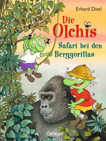 Produktbild: Safari bei den Berggorillas / Die Olchis-Kinderroman Band 8