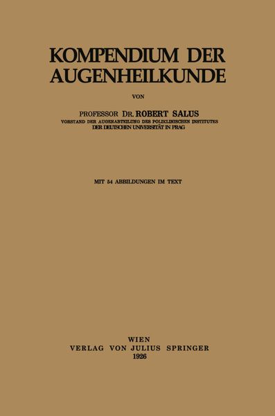 Produktbild: Kompendium der Augenheilkunde