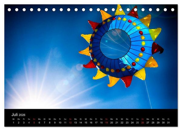 Produktbild: Dirks Drachenwelt (Tischkalender 2026 DIN A5 quer), CALVENDO Monatskalender