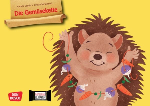Produktbild: Die Gem&uuml;sekette. Kamishibai Bildkartenset