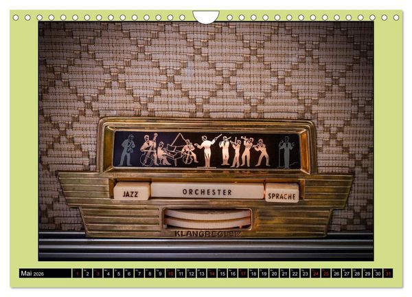 Produktbild: RADIO LEGENDEN (Wandkalender 2026 DIN A4 quer), CALVENDO Monatskalender