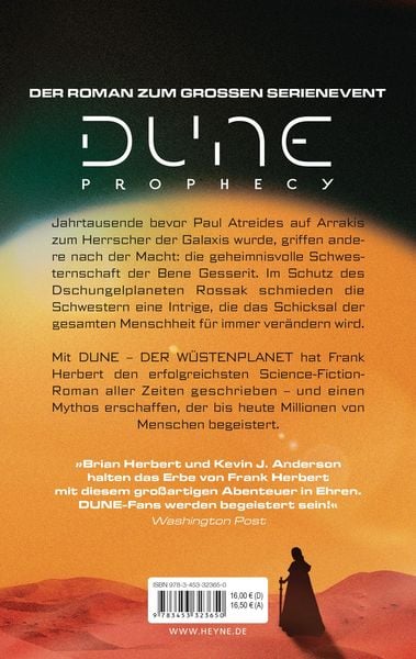 Produktbild: Der Thron des W&uuml;stenplaneten &ndash; Dune: Prophecy