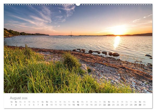 Produktbild: R&uuml;gen ein Sommertraum (hochwertiger Premium Wandkalender 2026 DIN A2 quer), Kunstdruck in Hochglanz