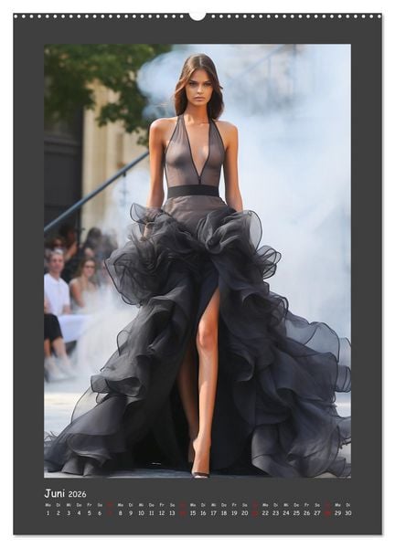 Produktbild: Fashion Show. Zeitlose Haute Coutour (Wandkalender 2026 DIN A2 hoch), CALVENDO Monatskalender