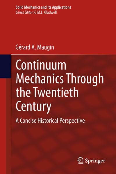 Produktbild: Continuum Mechanics Through the Twentieth Century