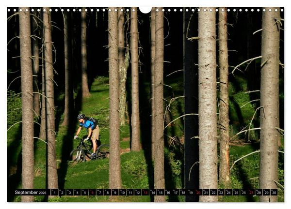 Produktbild: Mountainbike Spirit 2026 (Wandkalender 2026 DIN A3 quer), CALVENDO Monatskalender