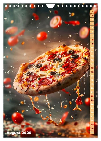 Produktbild: Leckeres Fast Food (Wandkalender 2026 DIN A4 hoch), CALVENDO Monatskalender