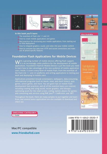 Produktbild: Foundation Flash Applications for Mobile Devices