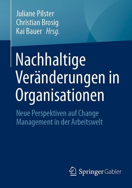 Produktbild: Nachhaltige Ver&auml;nderungen in Organisationen