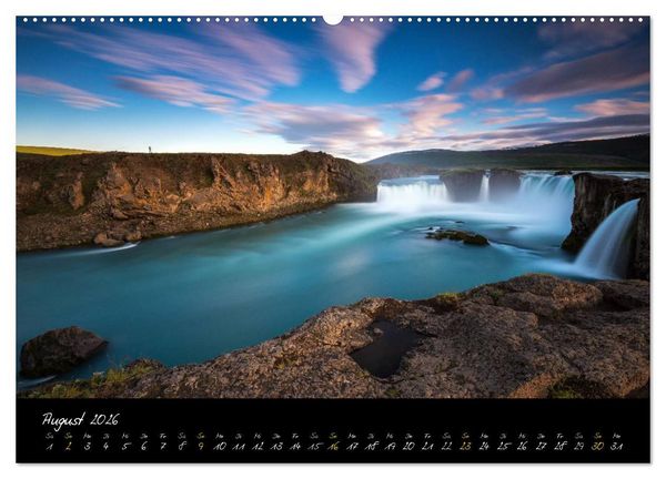 Produktbild: ISLAND - Traumlandschaften (Wandkalender 2026 DIN A2 quer), CALVENDO Monatskalender