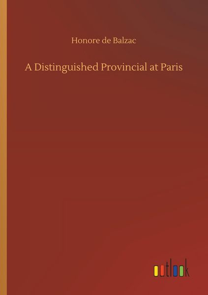 Produktbild: A Distinguished Provincial at Paris