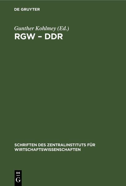 Produktbild: RGW &ndash; DDR