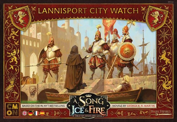 Produktbild: Song of Ice & Fire - Lannisport City Watch (Stadtwache von Lennishort) DE/EN/ES/FR