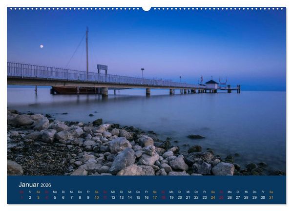 Produktbild: Ansichten vom Bodensee (Wandkalender 2026 DIN A2 quer), CALVENDO Monatskalender
