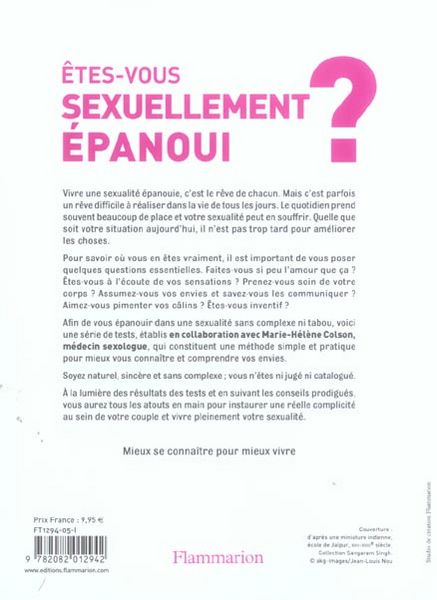 Produktbild: Etes-vous sexuellement &eacute;panoui ?