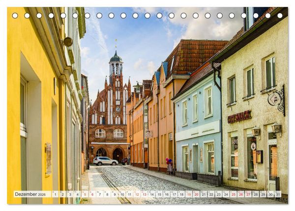 Produktbild: Grimmen Impressionen (Tischkalender 2026 DIN A5 quer), CALVENDO Monatskalender
