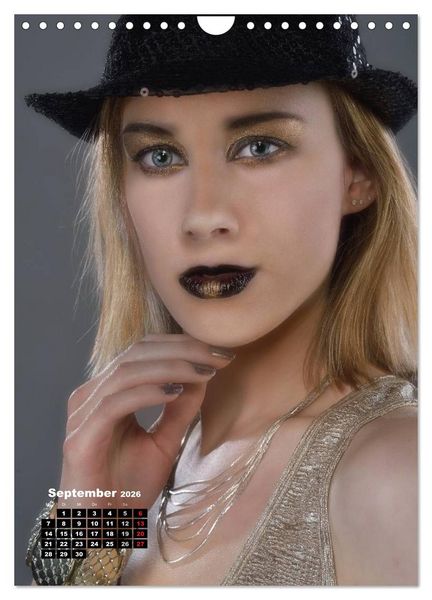 Produktbild: Extrem Make-Up Portraits (Wandkalender 2026 DIN A4 hoch), CALVENDO Monatskalender
