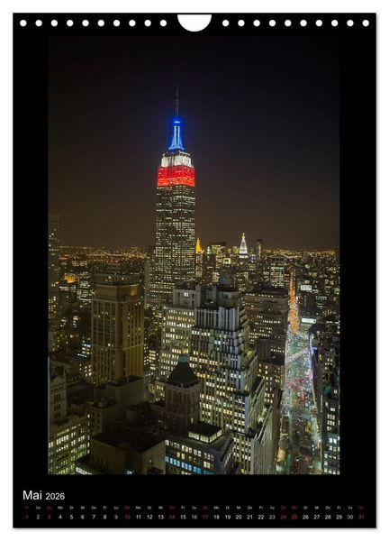 Produktbild: Vertical New York (Wandkalender 2026 DIN A4 hoch), CALVENDO Monatskalender