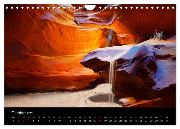 Produktbild: USA S&uuml;d-West (Wandkalender 2026 DIN A4 quer), CALVENDO Monatskalender