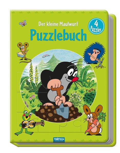 Trötsch Der kleine Maulwurf Puzzlebuch, Paperback von Zdenek Miler, Trötsch Verlag GmbH & Co. KG, 9783957746085