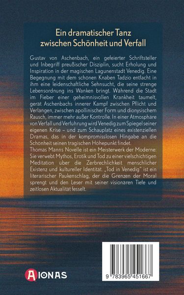 Produktbild: Tod in Venedig. Eine Novelle