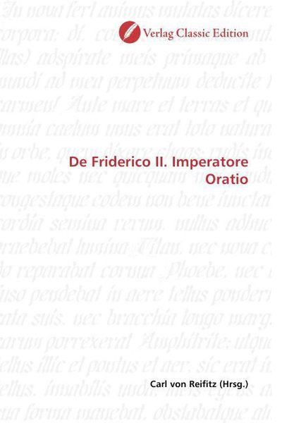 Produktbild: De Friderico II. Imperatore Oratio