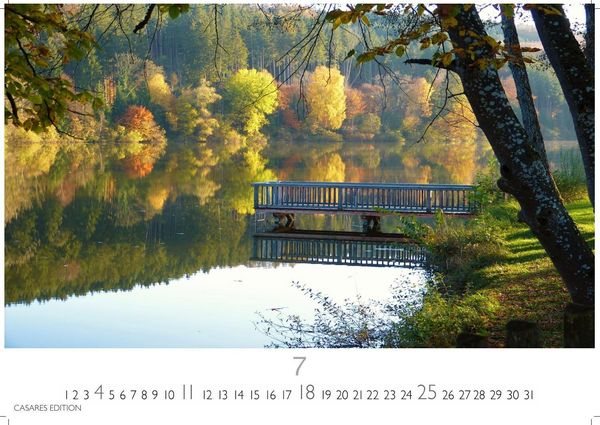 Produktbild: Indian Summer Kalender 2027 &ndash; Wandkalender | Fotokalender Nordamerika 24x35cm &ndash; Leuchtende Herbstfarben Nordamerikas in stimmungsvollen Bildern f&uuml;r deine Wand