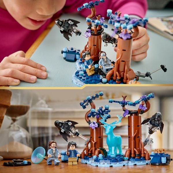 Produktbild: LEGO Harry Potter 76475 Verbotener Wald: Expecto Patronum, Spielzeug