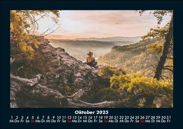 Produktbild: Bergige Welten 2025 Fotokalender DIN A5
