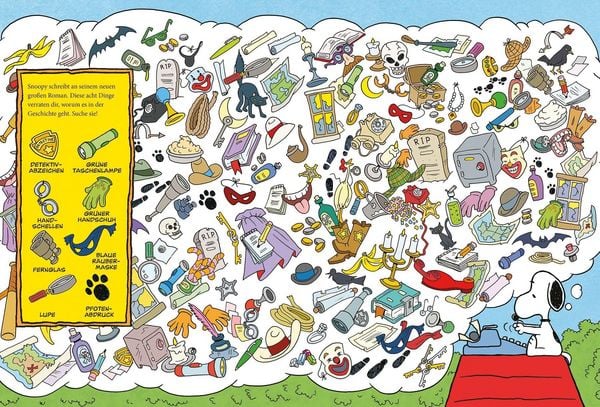 Produktbild: Peanuts: Wimmelbuch - Entdecke die Welt der Peanuts!
