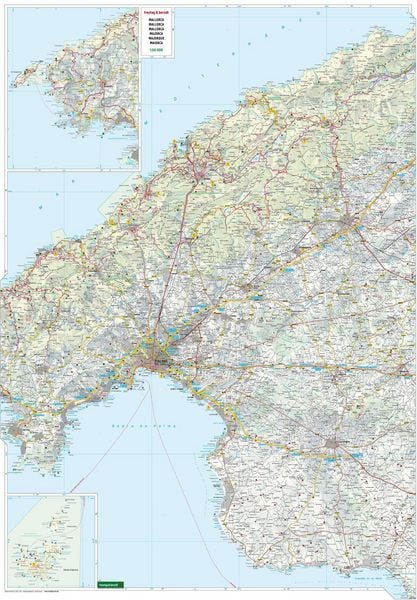 Produktbild: Freytag & berndt Stra&szlig;enkarte Mallorca 1:50.000