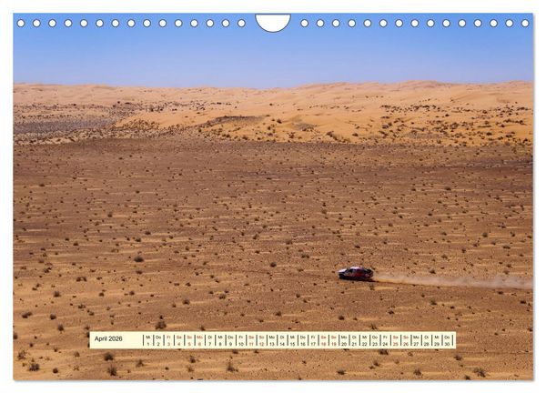 Produktbild: Faszination W&uuml;stenrallye (Wandkalender 2026 DIN A4 quer), CALVENDO Monatskalender