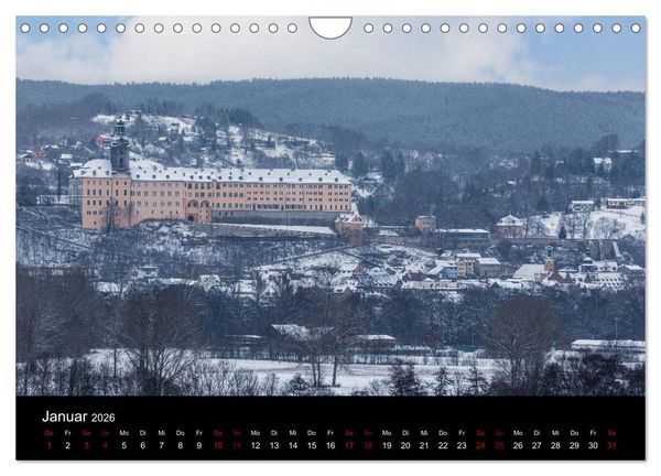 Produktbild: Rudolstadt bei Tag und Nacht (Wandkalender 2026 DIN A4 quer), CALVENDO Monatskalender