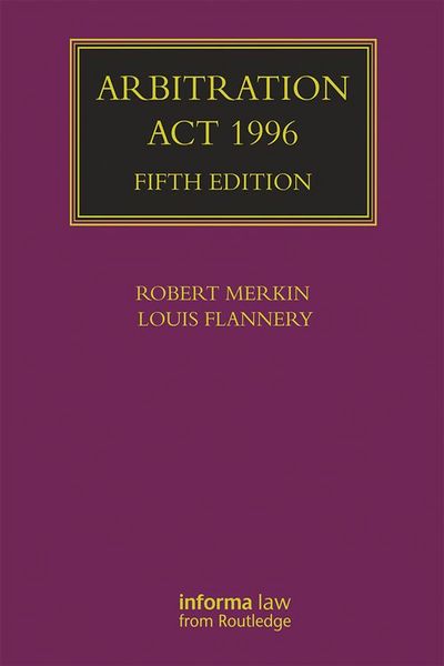 Produktbild: Arbitration Act 1996