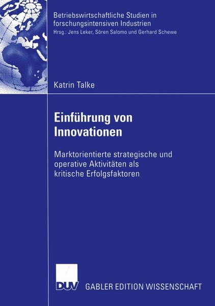 Produktbild: Einf&uuml;hrung von Innovationen