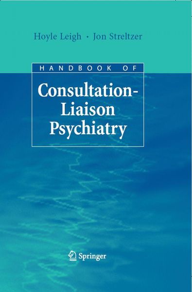 Produktbild: Handbook of Consultation-Liaison Psychiatry