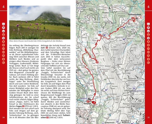 Produktbild: K&uuml;mmerly+Frey Wanderf&uuml;hrer Graub&uuml;nden Nord