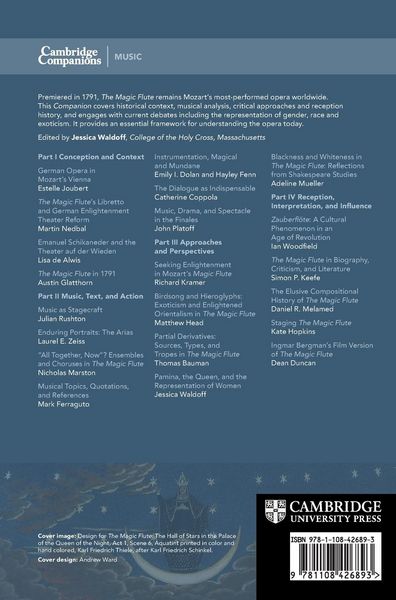 Produktbild: The Cambridge Companion to The Magic Flute