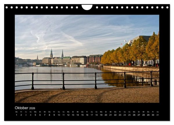Produktbild: Hamburg - Impressionen (Wandkalender 2026 DIN A4 quer), CALVENDO Monatskalender