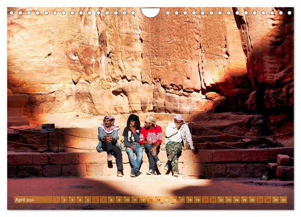 'Jordanien - Haschemitisches Königreich (Wandkalender 2024 DIN A4 quer ...