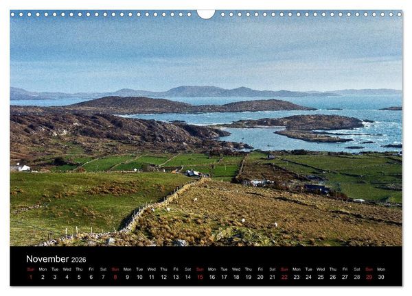 Produktbild: Kerry - Ireland's Romantic Southwest (Wall Calendar 2026 DIN A3 landscape), CALVENDO 12 Month Wall Calendar