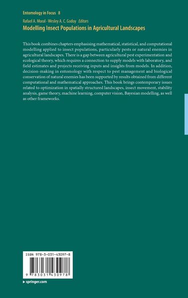 Produktbild: Modelling Insect Populations in Agricultural Landscapes