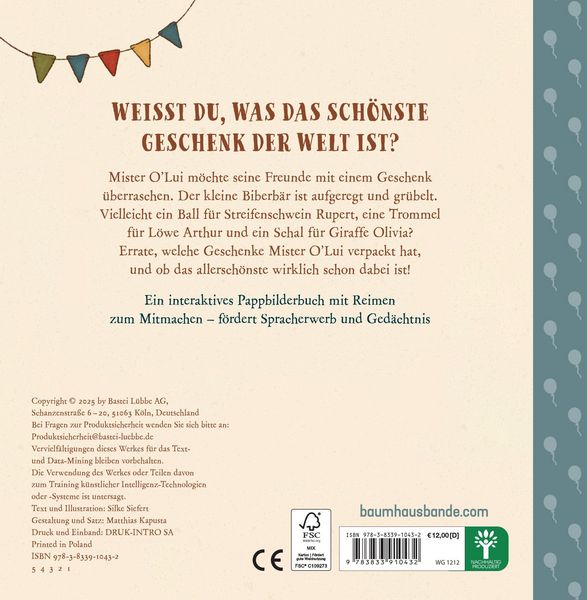 Produktbild: Mister O'Lui und das sch&ouml;nste Geschenk der Welt